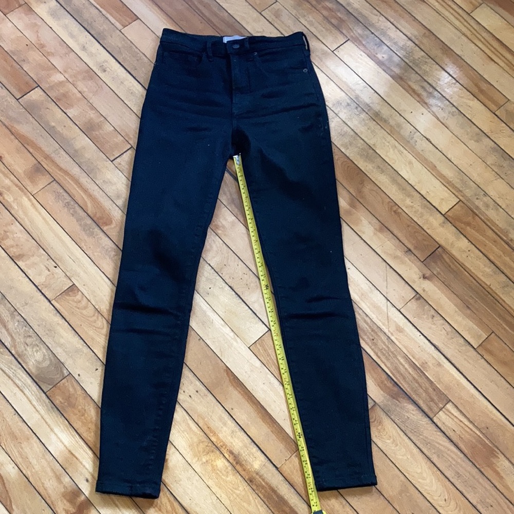 Everlane High Rise Skinny Black Tall Jean - Picture 7 of 8